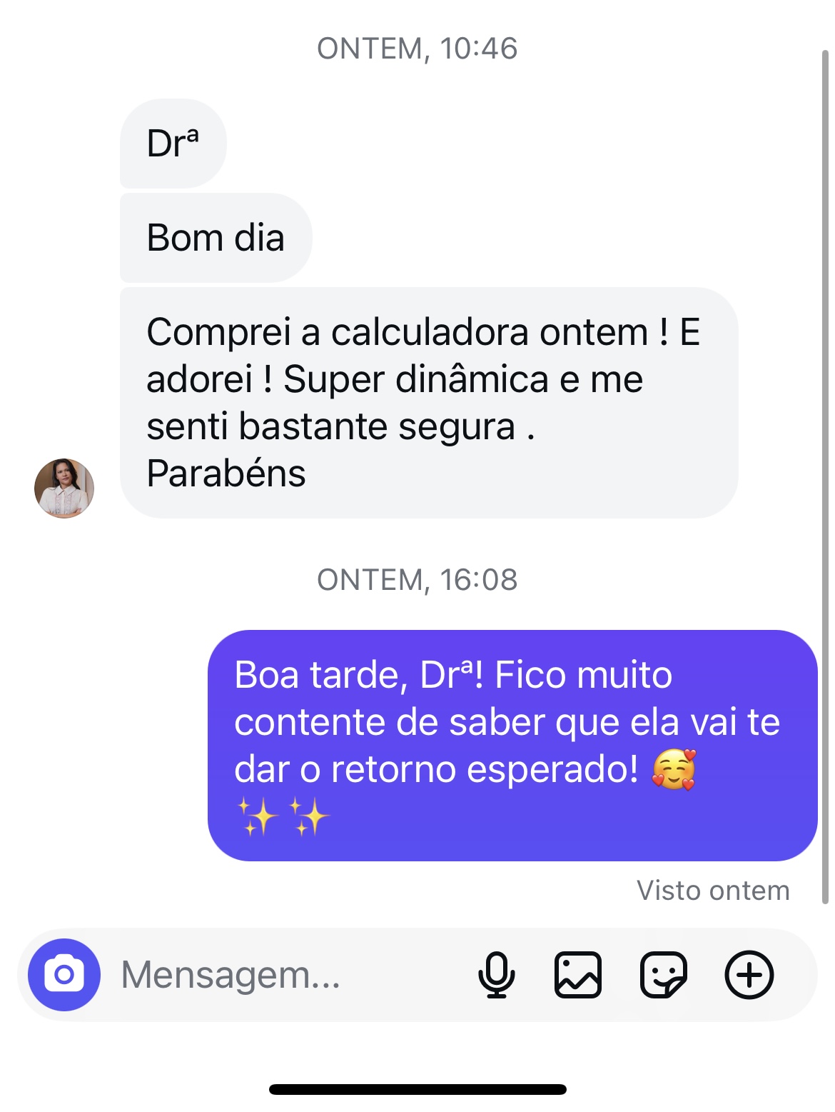 Depoimento Calculaí